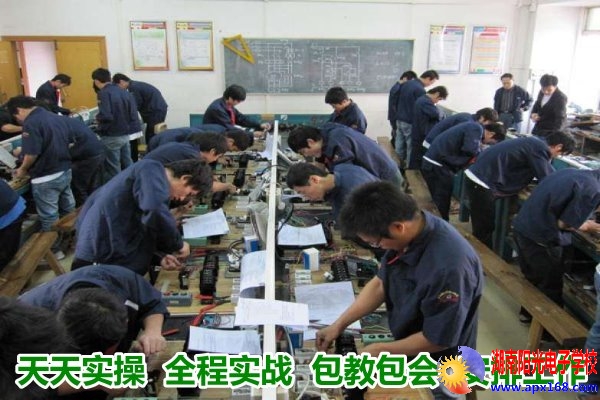 电工学校学员实操 电工学校学员实操